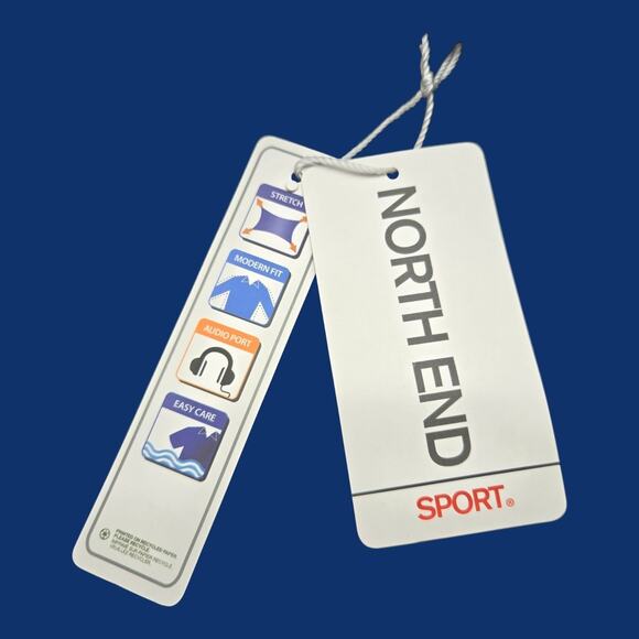 Men's MED North End Sport Black/Red Waterproof Breathable Soft Shell Jacket READ - Picture 4 of 16